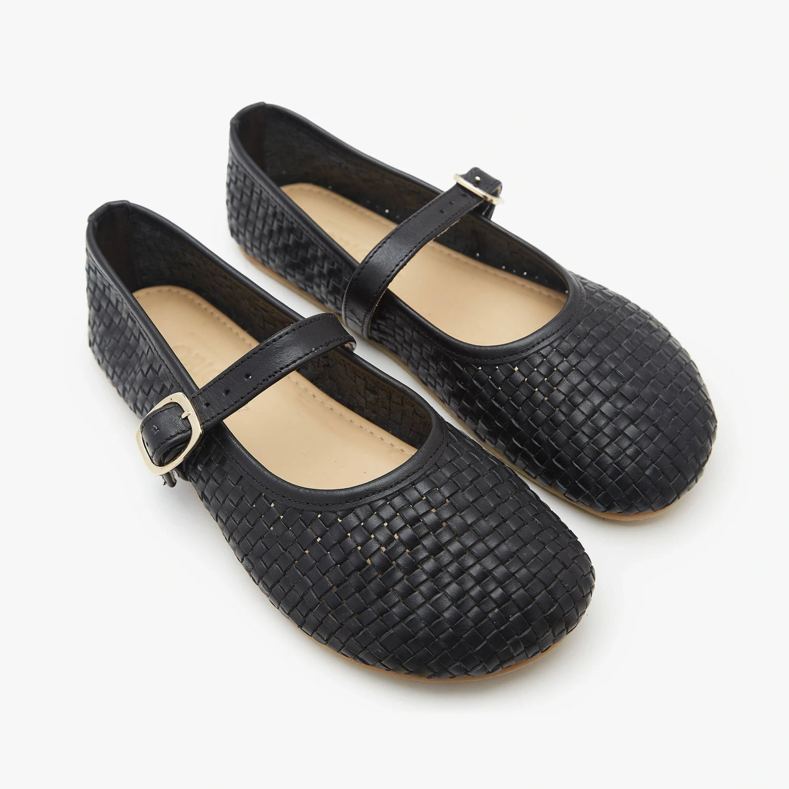 Босоногие туфли Origo Intreccio Mary Jane — чёрный, фото 4