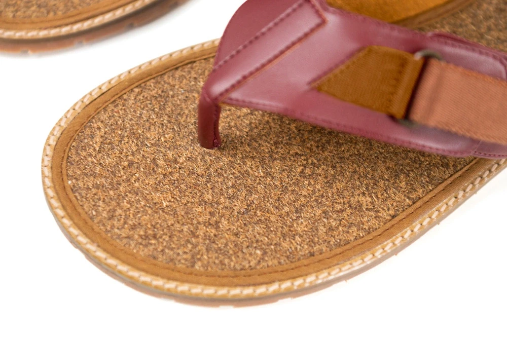 Босоногие сандалии Sambas the bambas Vesta — бордовые, фото 7