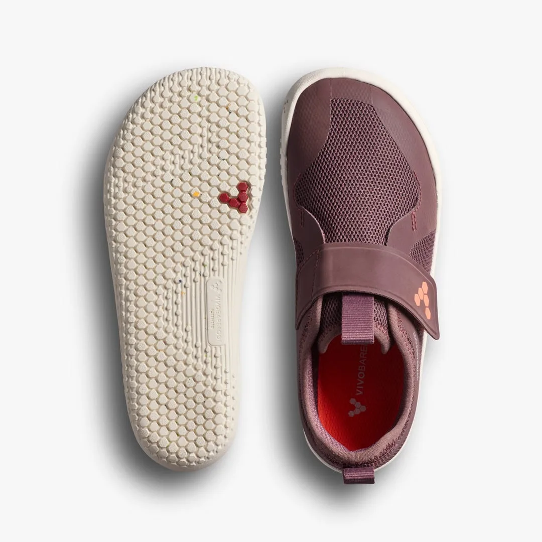 Кроссовки Vivobarefoot Primus Sport IV — детская модель, тёмно-фиолетовый, фото 2