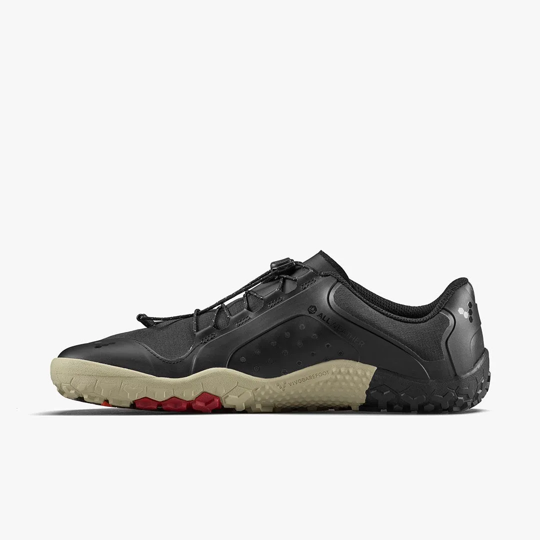 Кроссовки Vivobarefoot Primus Trail III All Weather FG — женская модель, чёрный, фото 3