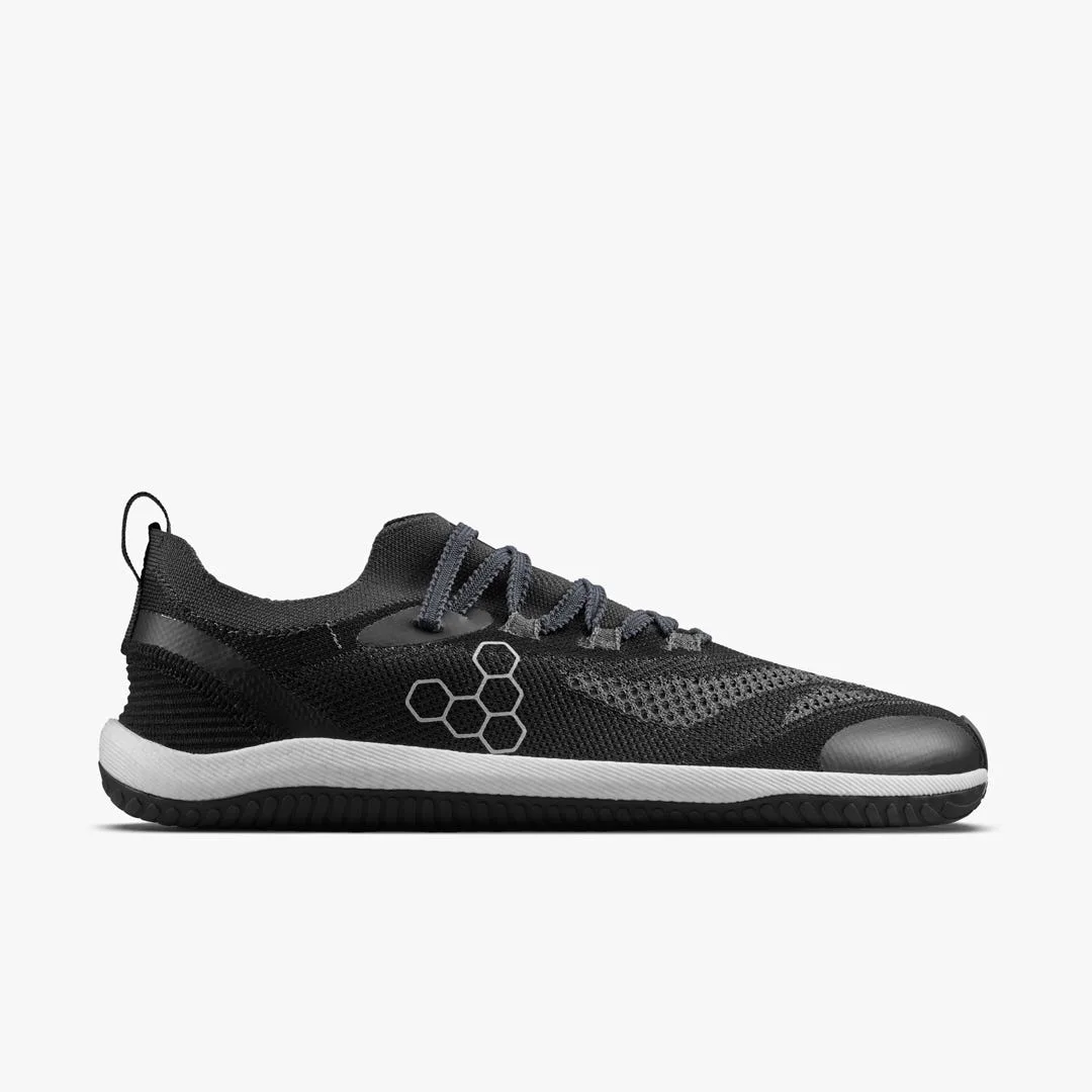 Кроссовки Vivobarefoot Primus Flow Knit — мужская модель, чёрный