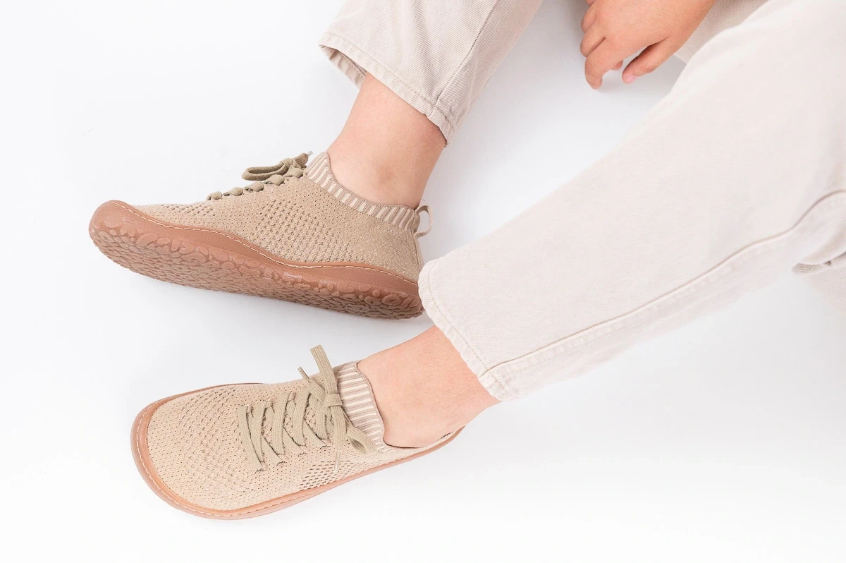 Босоногие кроссовки Sambas the bambas Essence Sira — песочные, фото 13