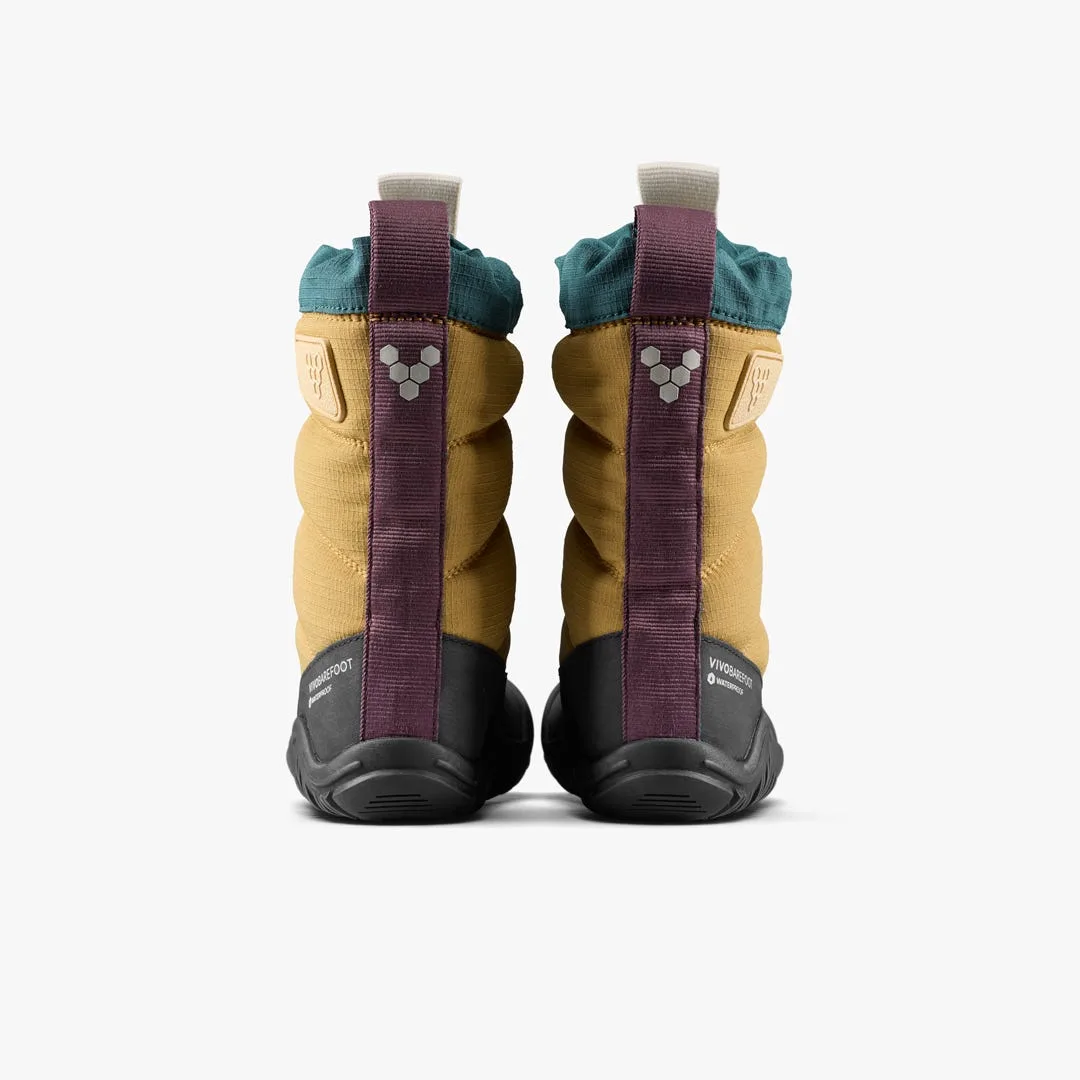 Ботинки Vivobarefoot Tracker Boot AT — детская модель, песочно-жёлтый, фото 5