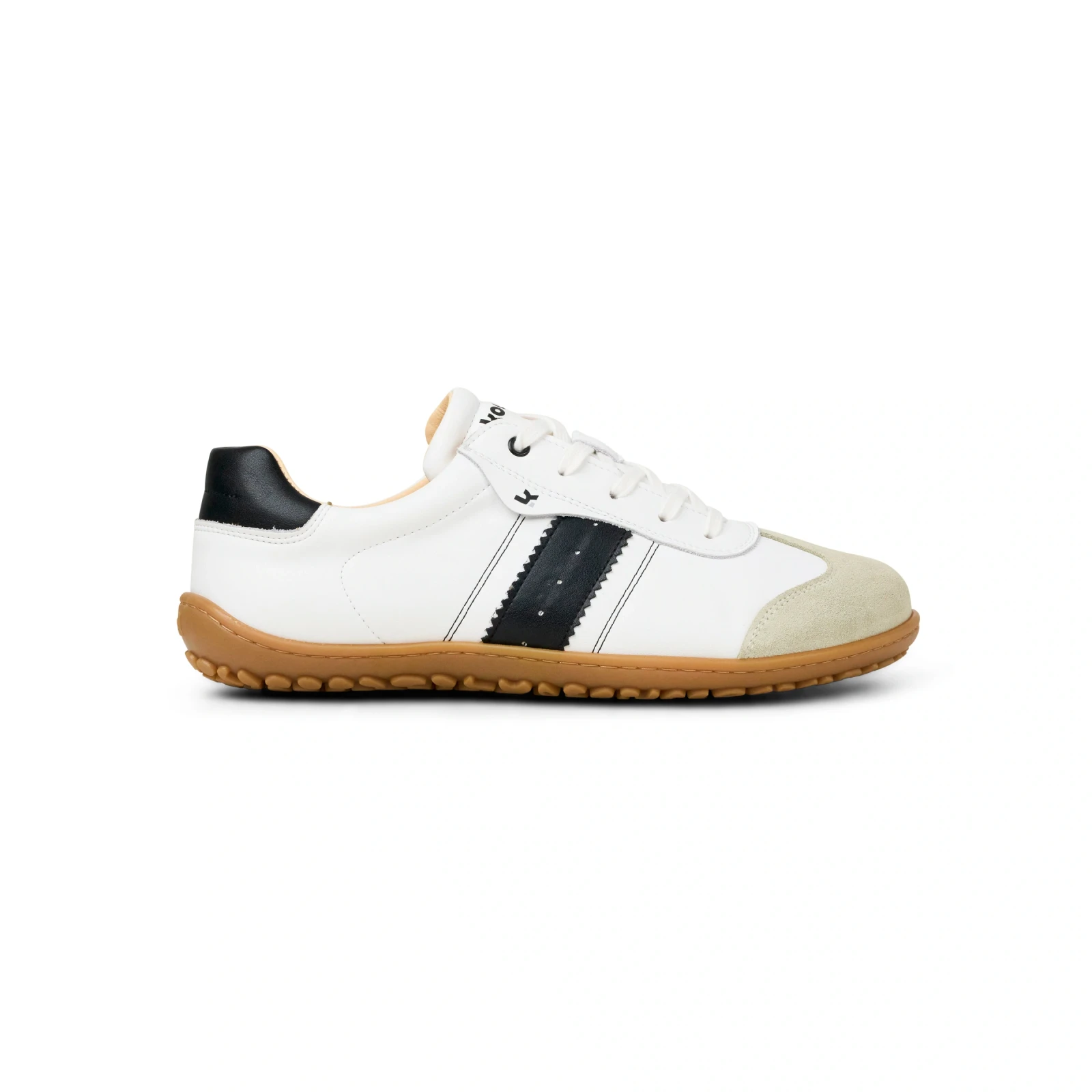Кроссовки Koel ILO Napa Suede 3.0 — молочный и чёрный — фото 1 из 5