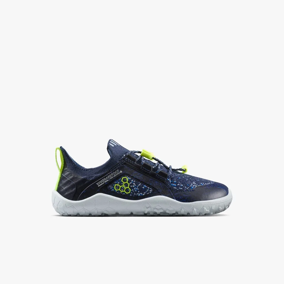 Кроссовки Vivobarefoot Primus Trail Knit FG — для дошкольников, синий с фиолетовым — фото 1 из 7